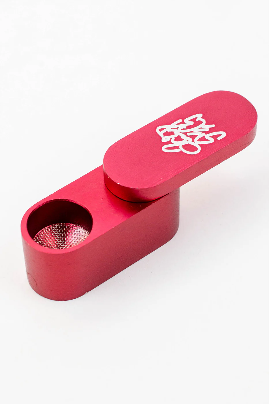 Red - Aluminum Foldable Pipe with Screen